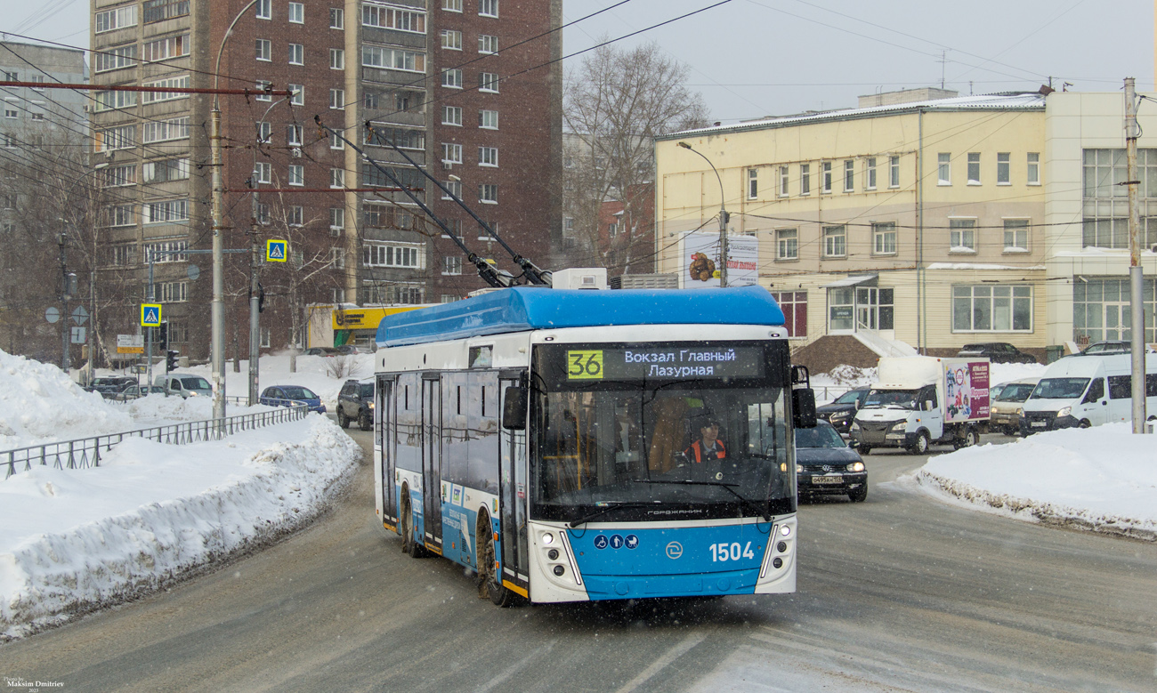 Новосибирск, УТТЗ-6241.01 «Горожанин» № 1504