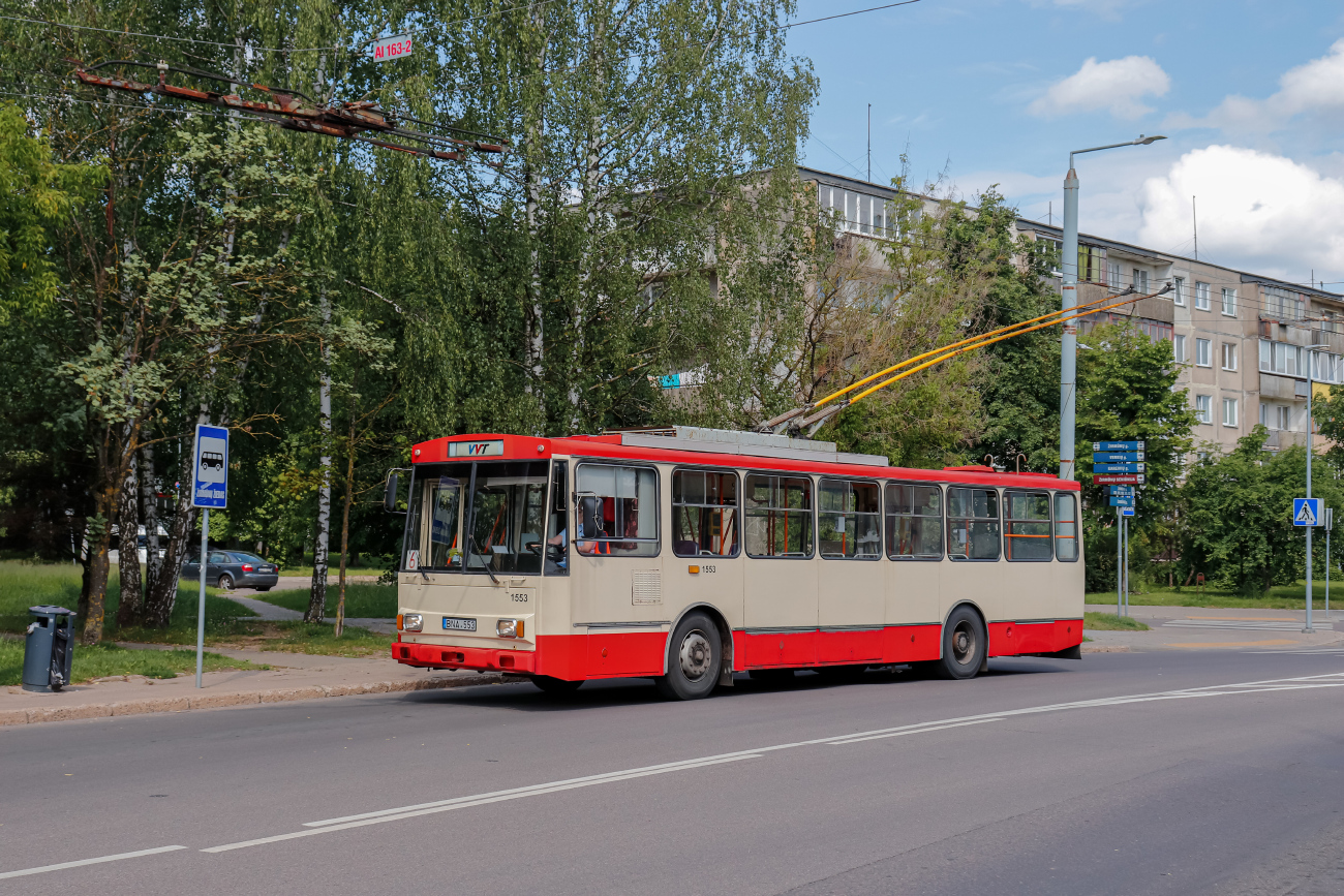 Вильнюс, Škoda 14Tr89/6 № 1553