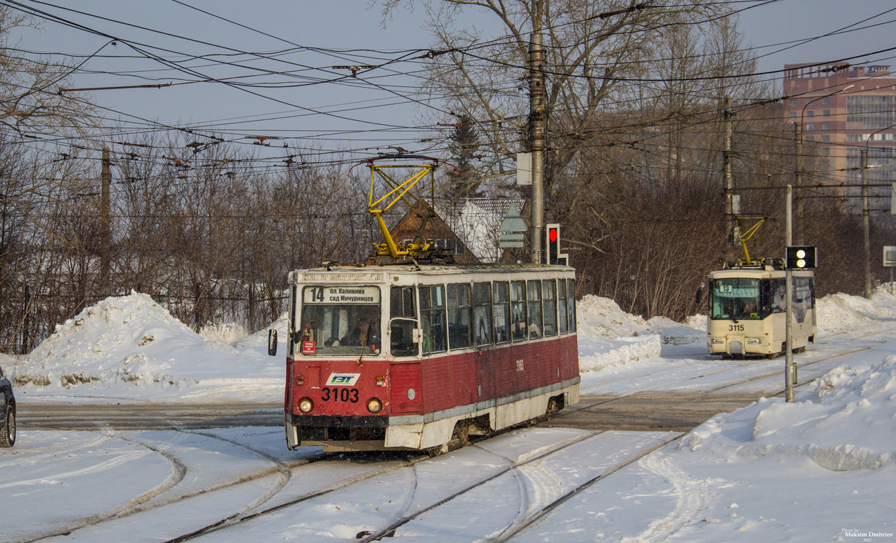 Новосибирск, 71-605А № 3103