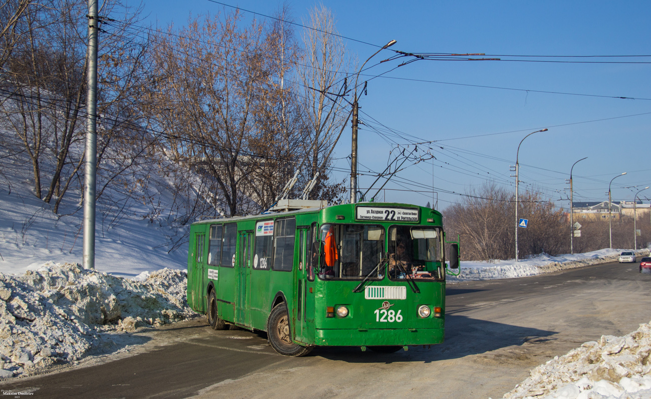 Новосибирск, ЗиУ-682Г-012 [Г0А] № 1286