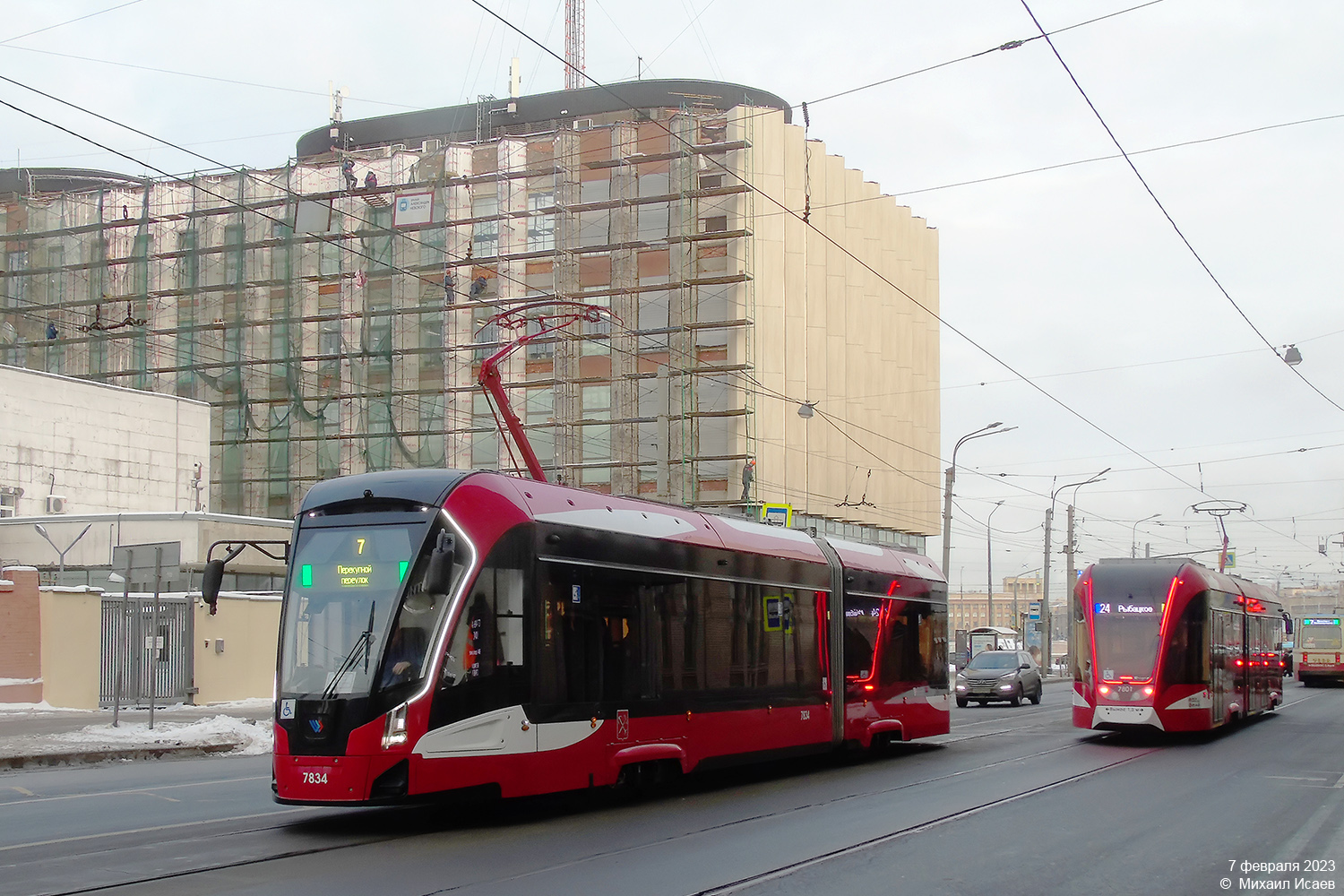 Санкт-Петербург, 71-923М «Богатырь-М» № 7834