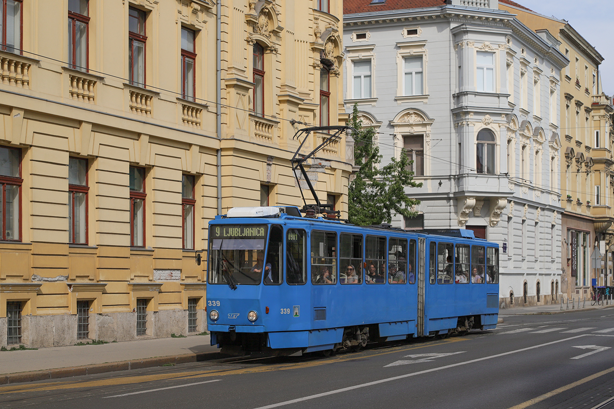 Загреб, Tatra KT4YU № 339