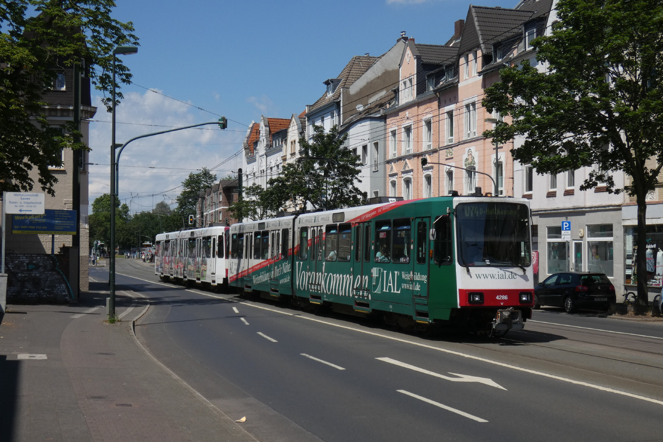 Дюссельдорф, Duewag B80D № 4286