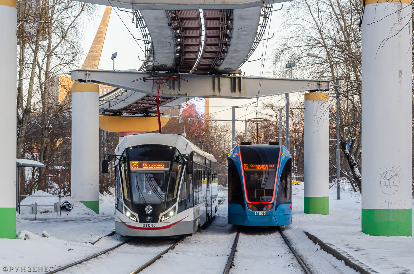 Москва, 71-931М «Витязь-М» № 31045; Москва, 71-931М «Витязь-М» № 31003