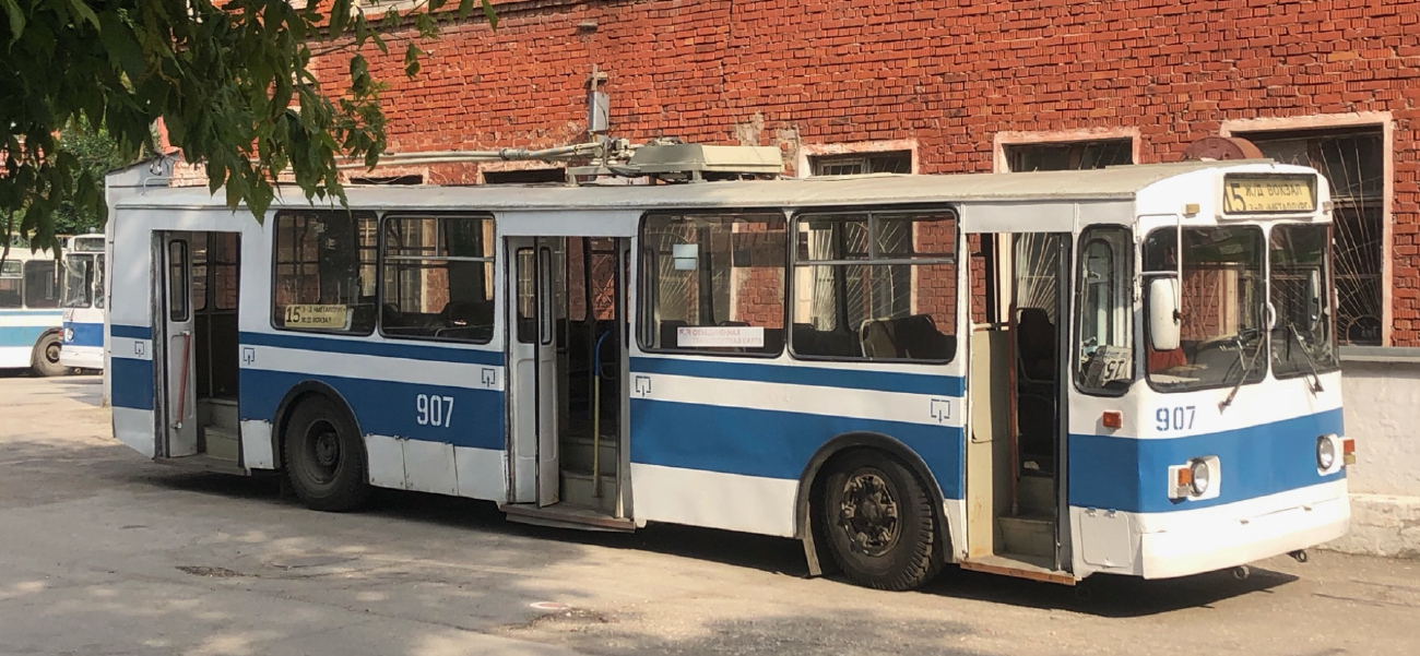 Самара, ЗиУ-682Г [Г00] № 907; Самара — Троллейбусное депо № 1