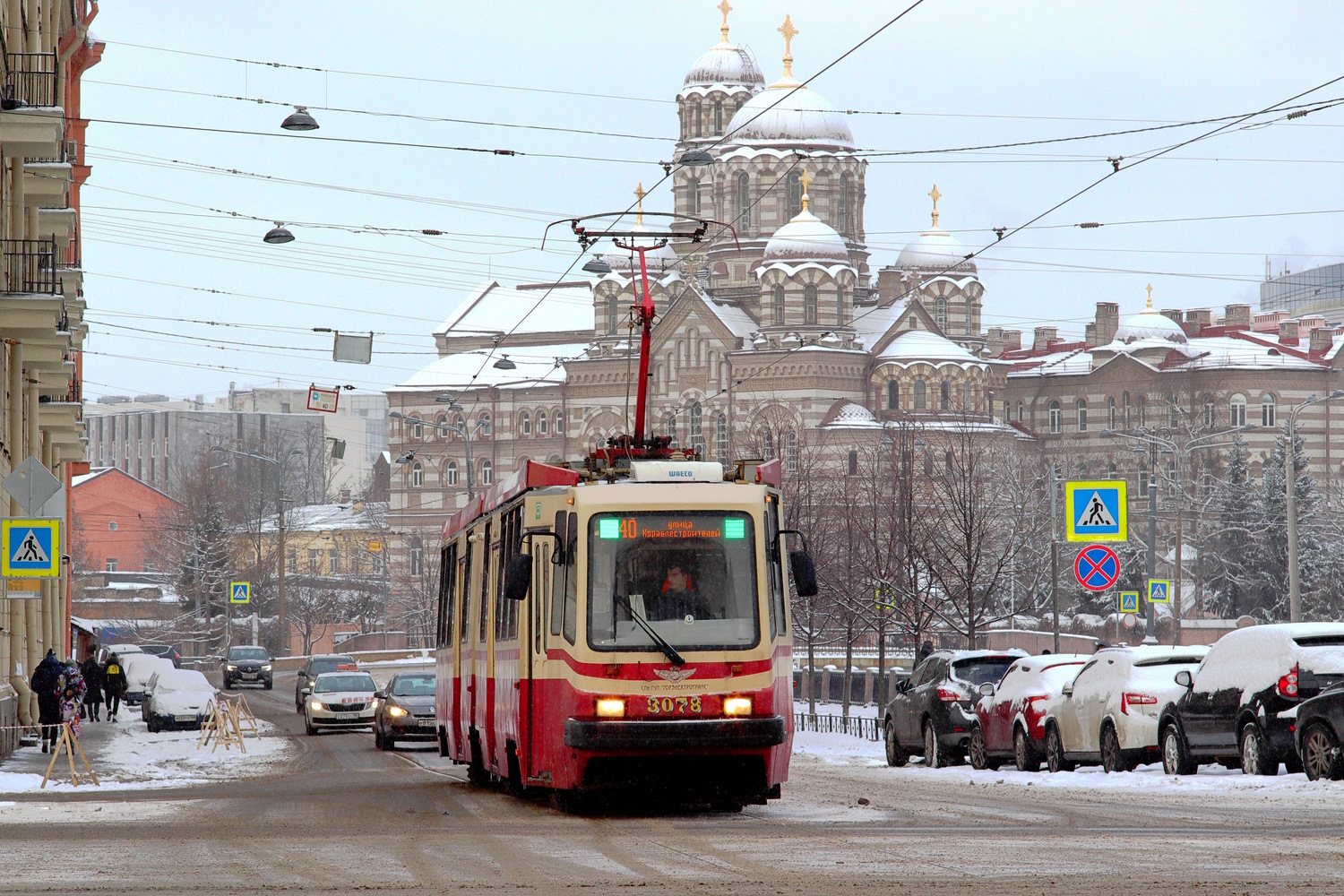 Санкт-Петербург, ЛВС-86М2 № 3078 Санкт-Петербург, ЛВС-86М2 № 3078