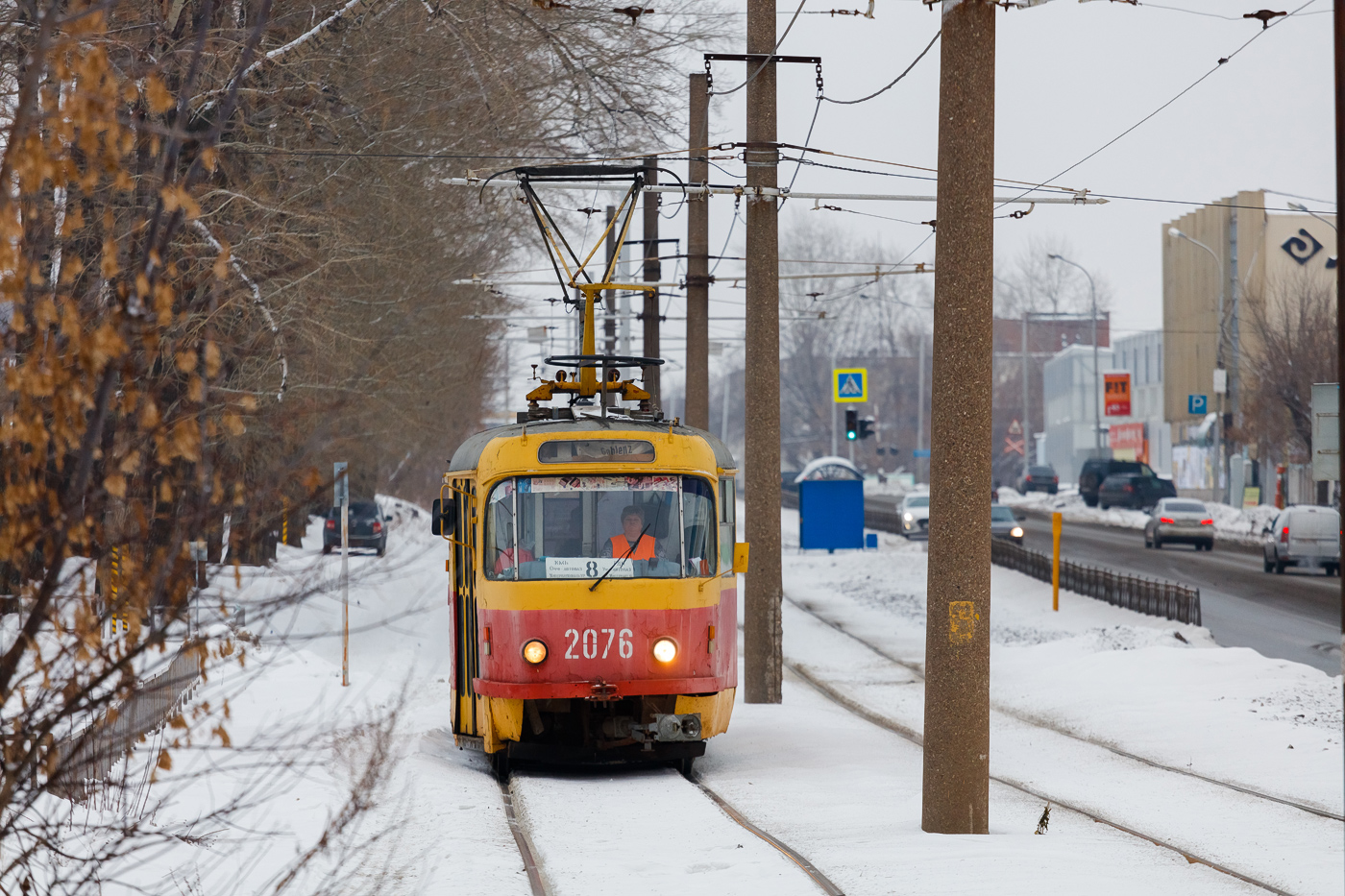 Уфа, Tatra T3D № 2076