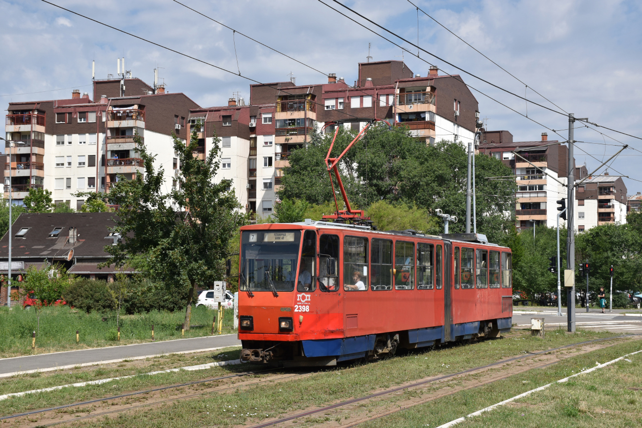 Белград, Tatra KT4YU № 2398