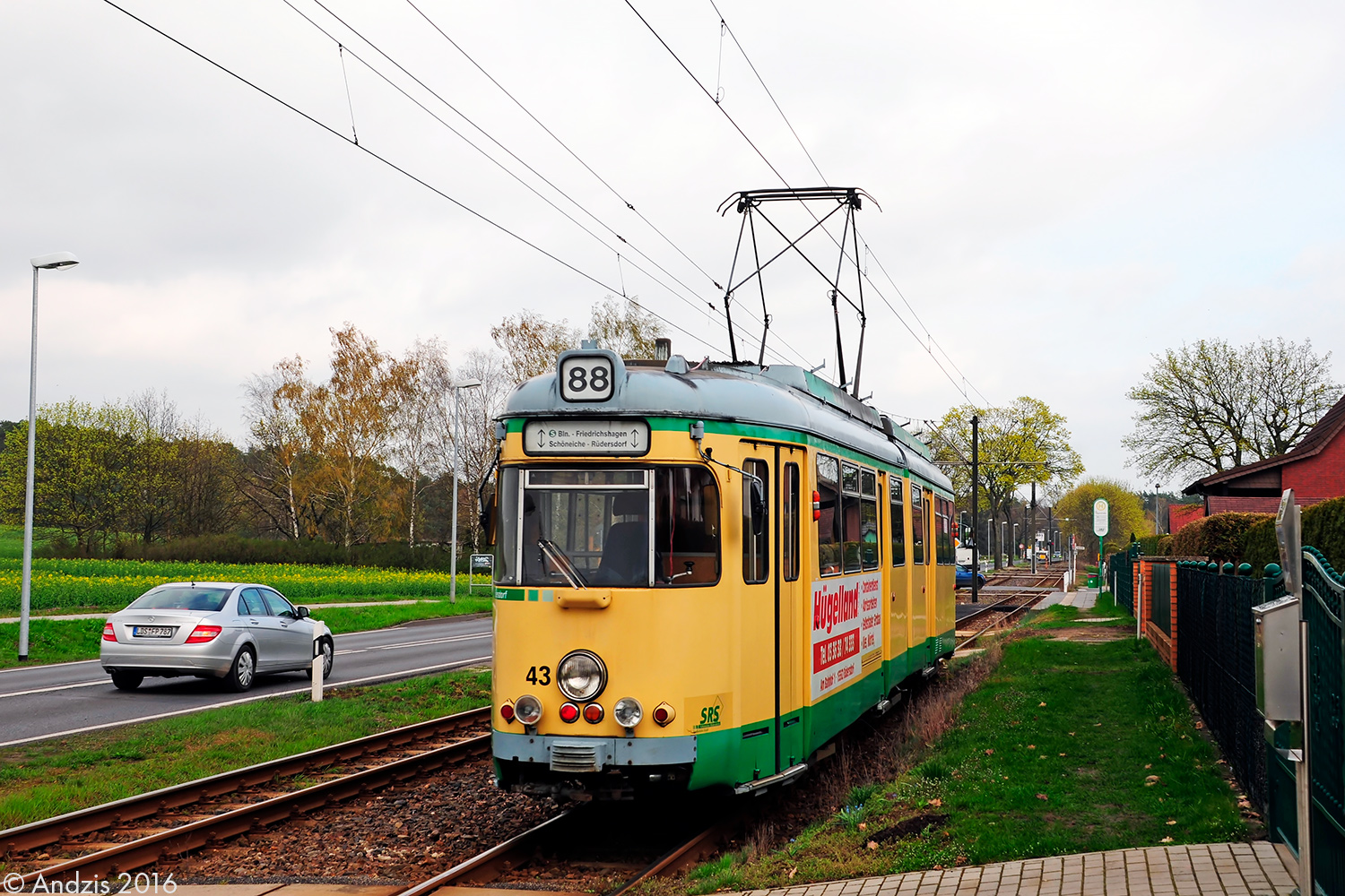 Schöneiche – Rüdersdorf, Duewag GT6ZR Br. 43