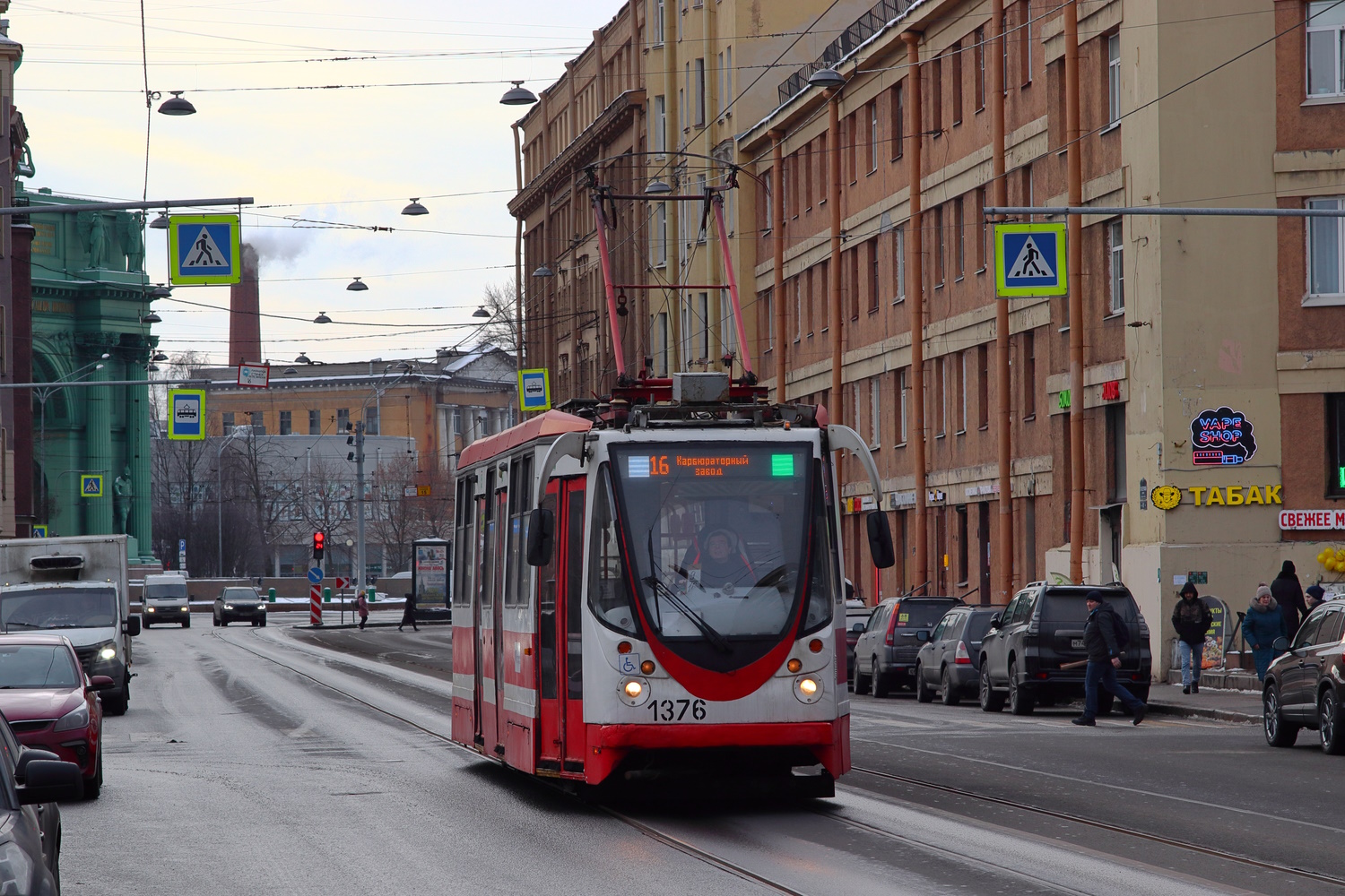 Санкт-Петербург, 71-134А (ЛМ-99АВН) № 1376 Санкт-Петербург, 71-134А (ЛМ-99АВН) № 1376