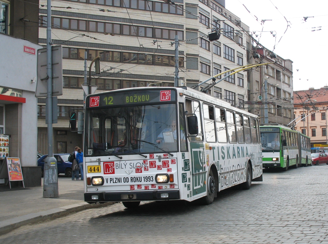 Пльзень, Škoda 14TrM № 444