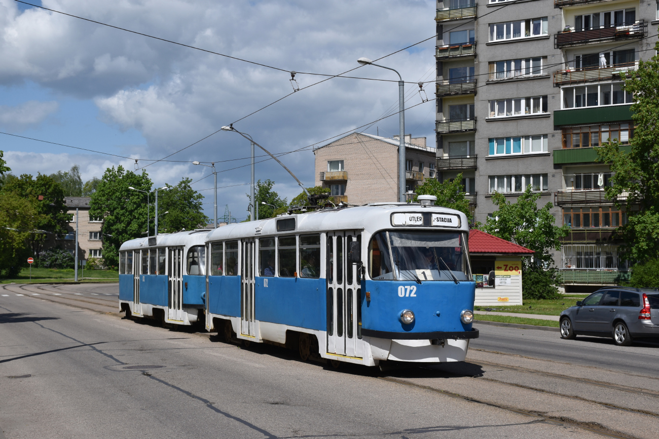 Даугавпилс, Tatra T3DC1 № 072 Даугавпилс, Tatra T3DC1 № 072