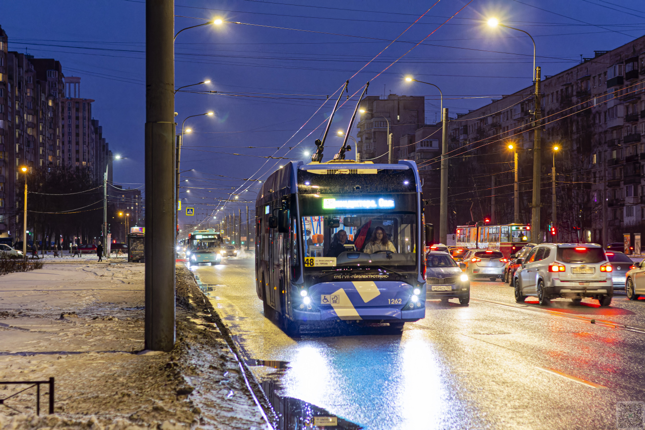 Санкт-Петербург, ВМЗ-5298.01 «Авангард» № 1262