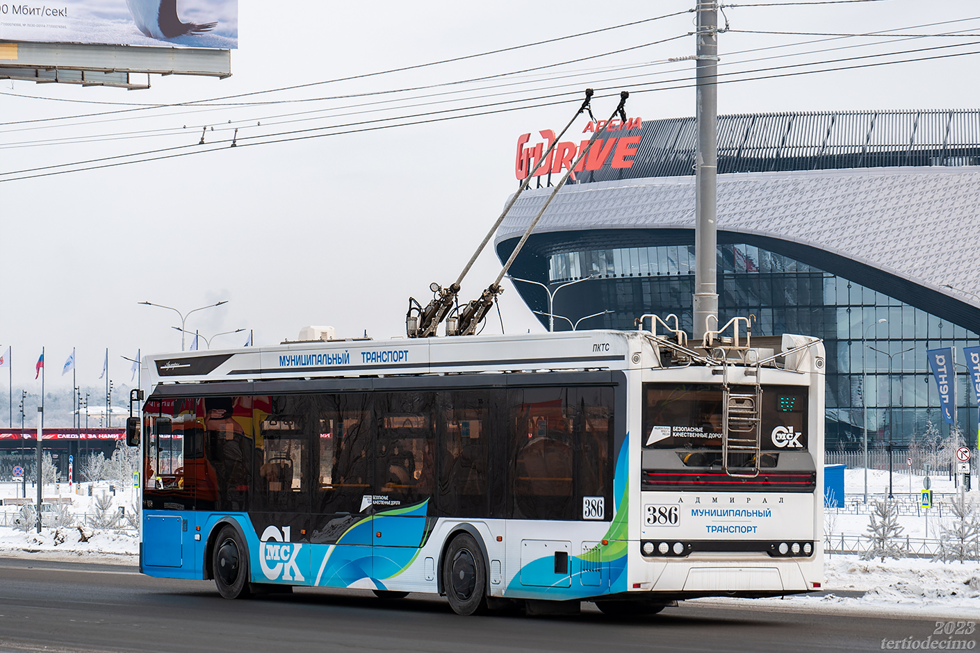 Омск, ПКТС-6281.00 «Адмирал» № 386