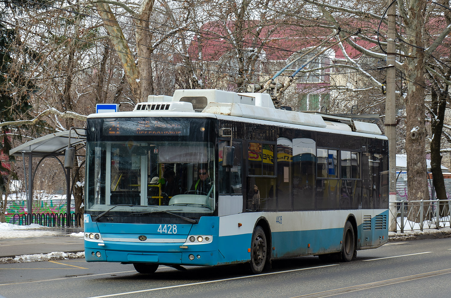 Крымский троллейбус, Богдан Т70115 № 4428