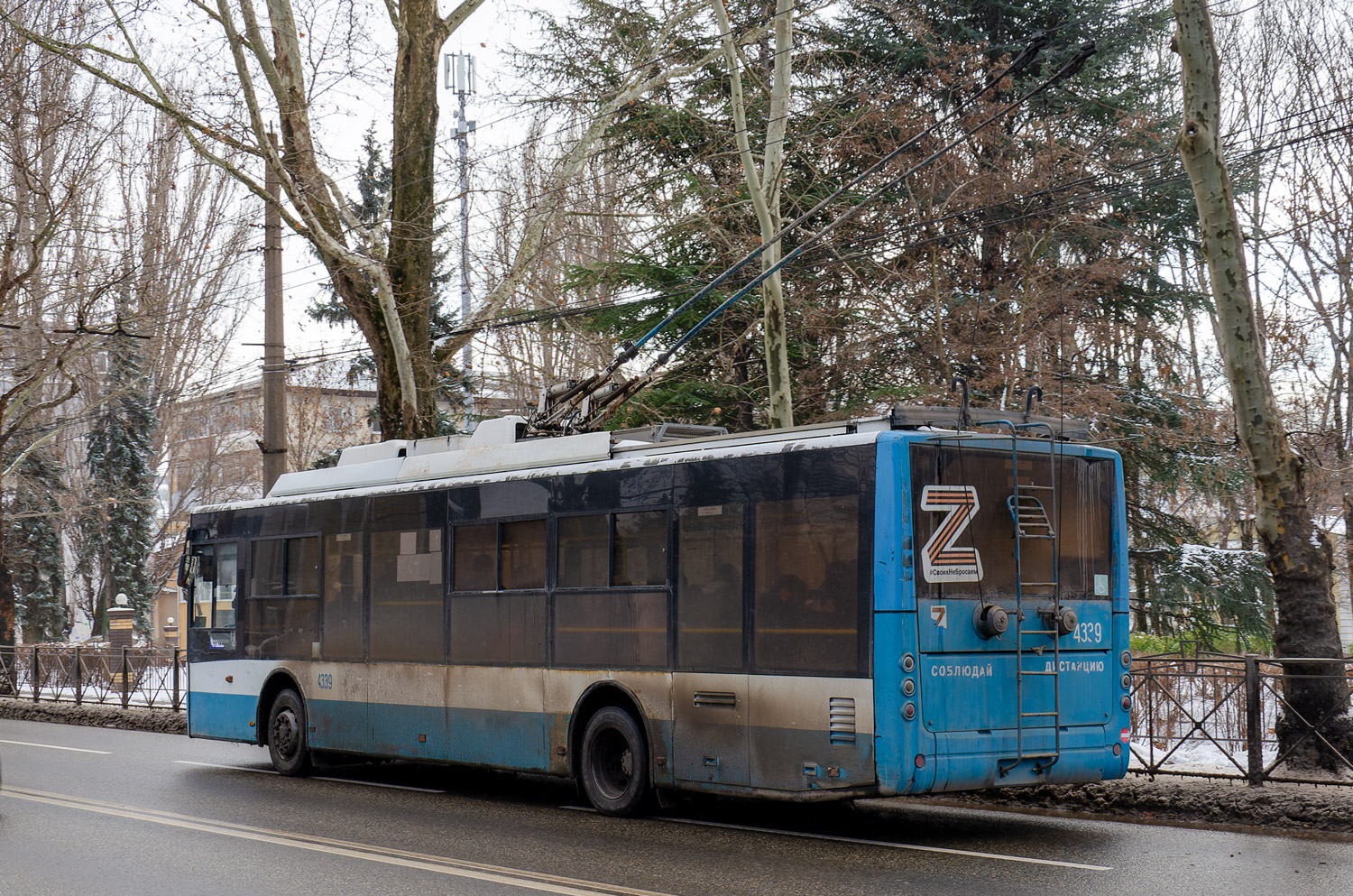 Крымский троллейбус, Богдан Т70110 № 4339