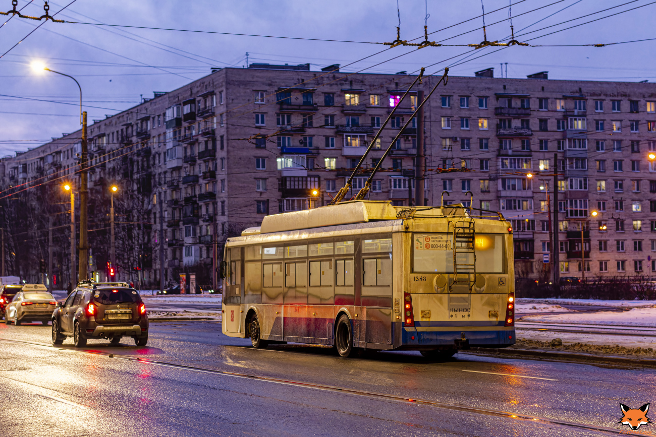 Санкт-Петербург, Тролза-5265.00 «Мегаполис» № 1348