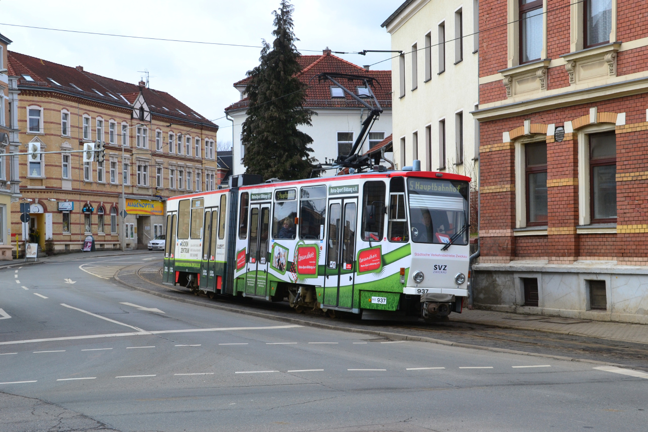 Цвиккау, Tatra KT4DMC № 937