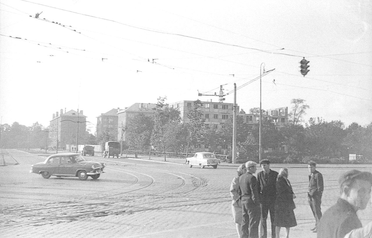 Калининград — Старые фото — Калининградский трамвай