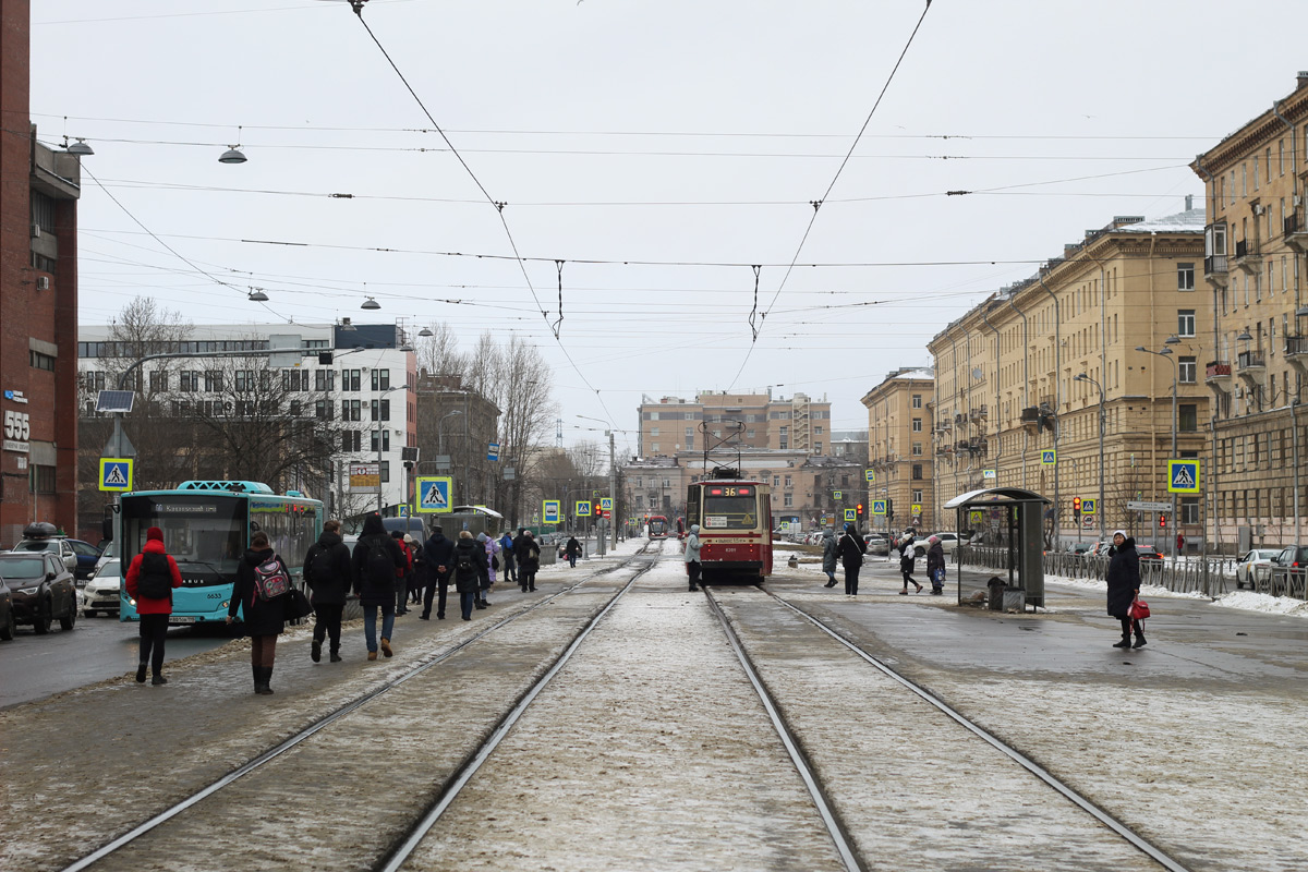 Санкт-Петербург — Трамвайные линии и инфраструктура