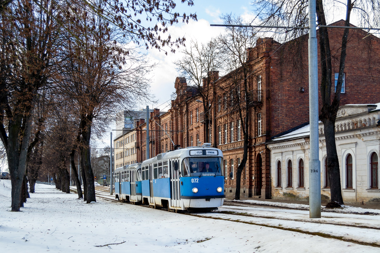 Даугавпилс, Tatra T3DC1 № 072 Даугавпилс, Tatra T3DC1 № 072