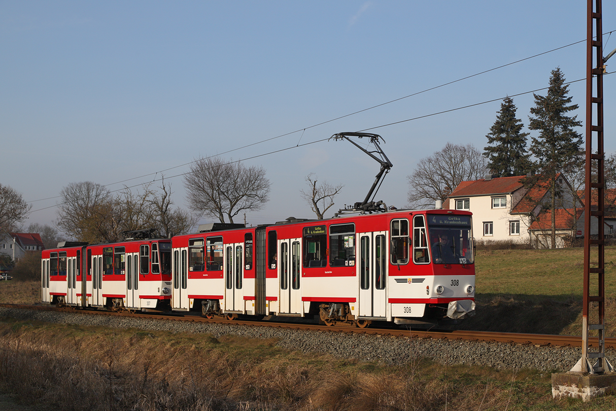 Гота, Tatra KT4D № 308