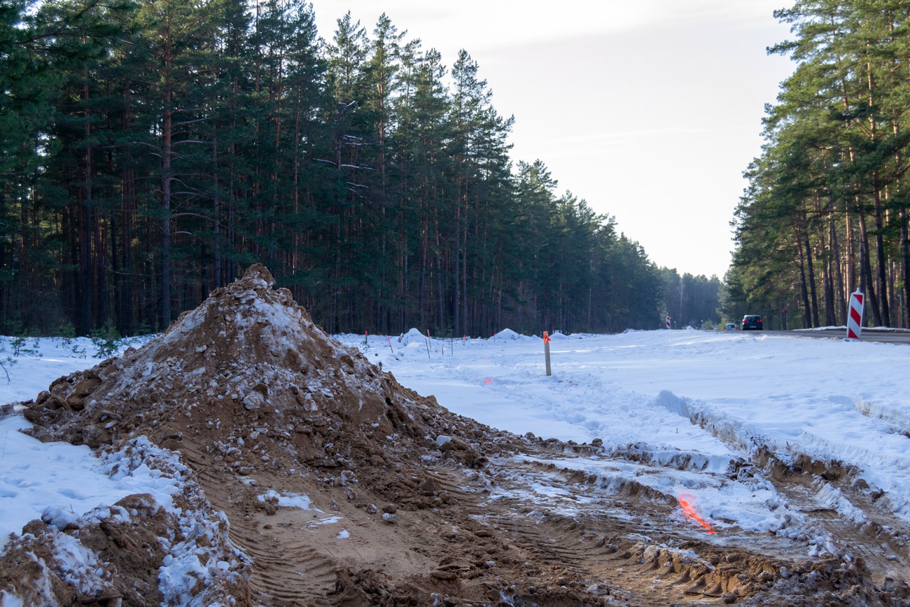 Väinalinn — Construction of new tram line Ķīmija — Stropi