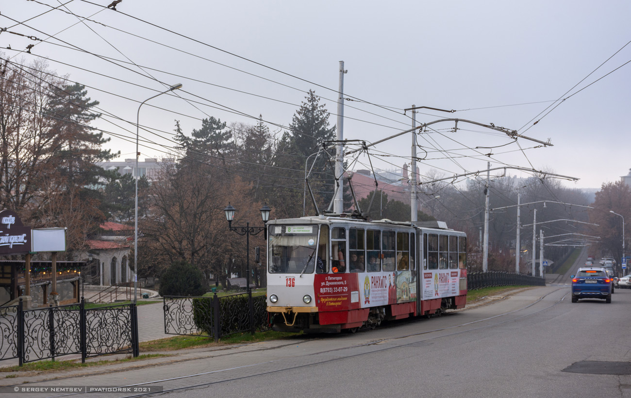 Пятигорск, Tatra KT4SU № 136