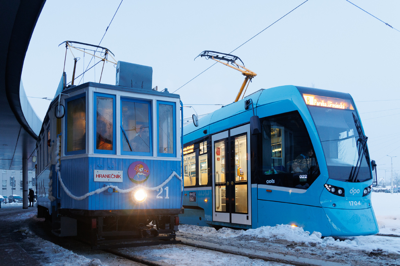 Ostrava, SMMD 2-axle motor car # 21