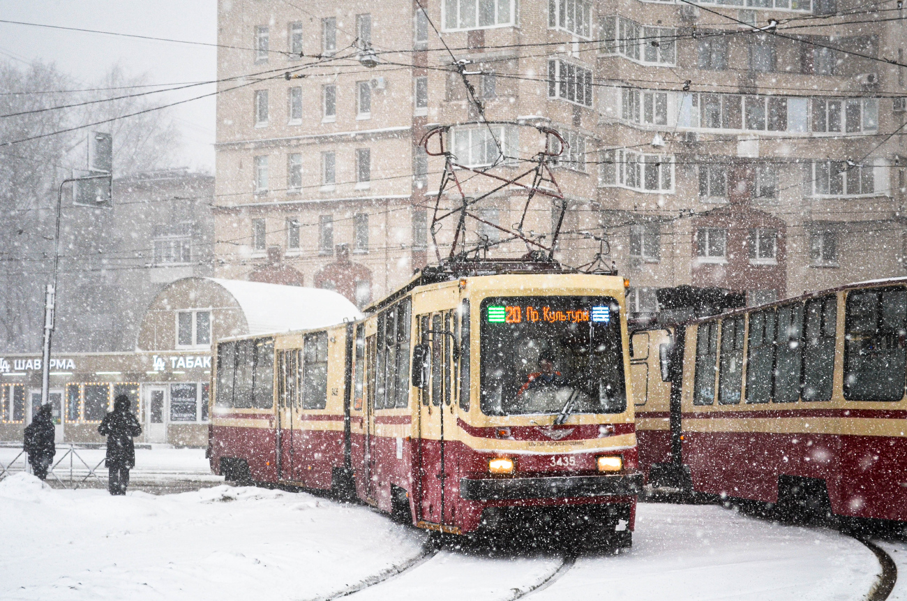 Санкт-Петербург, ЛВС-86К № 3435