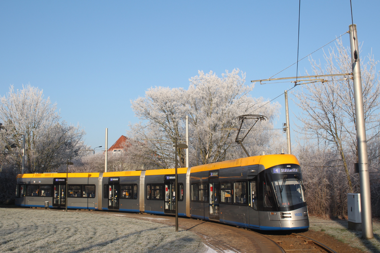 Лейпциг, Solaris Tramino Leipzig (NGT10) № 1023