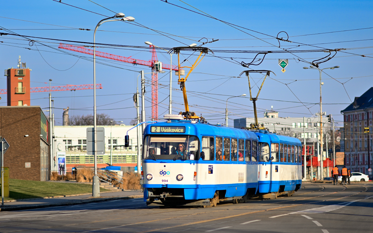 Острава, Tatra T3R.P № 994