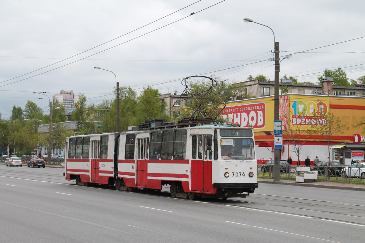 Санкт-Петербург, ЛВС-86К № 7074