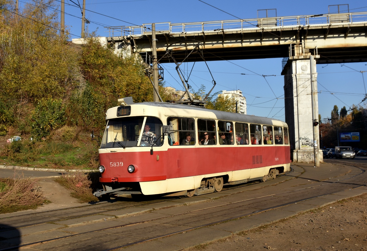 Киев, Tatra T3SU № 5839