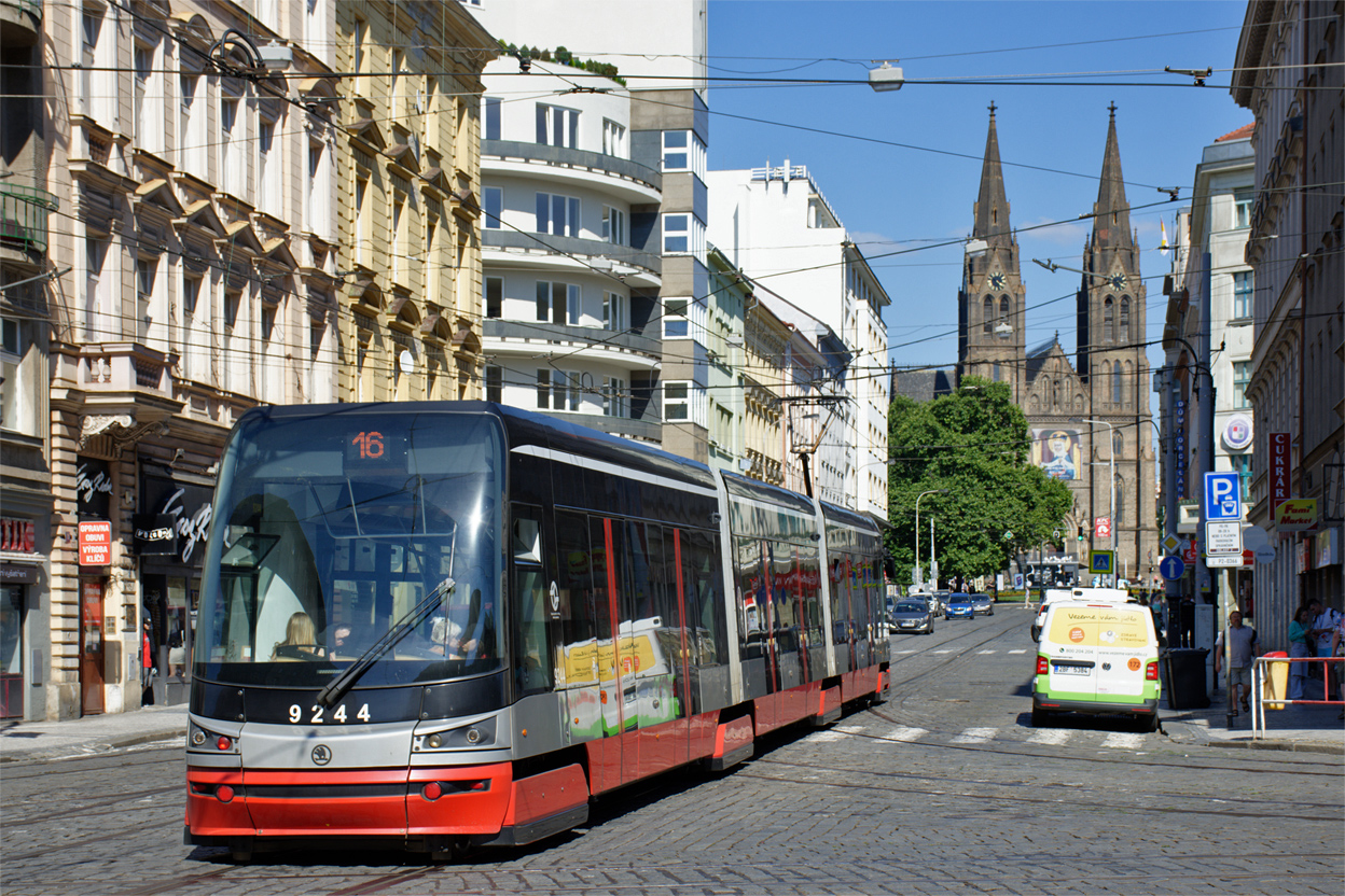 Прага, Škoda 15T3 ForCity Alfa Praha № 9244