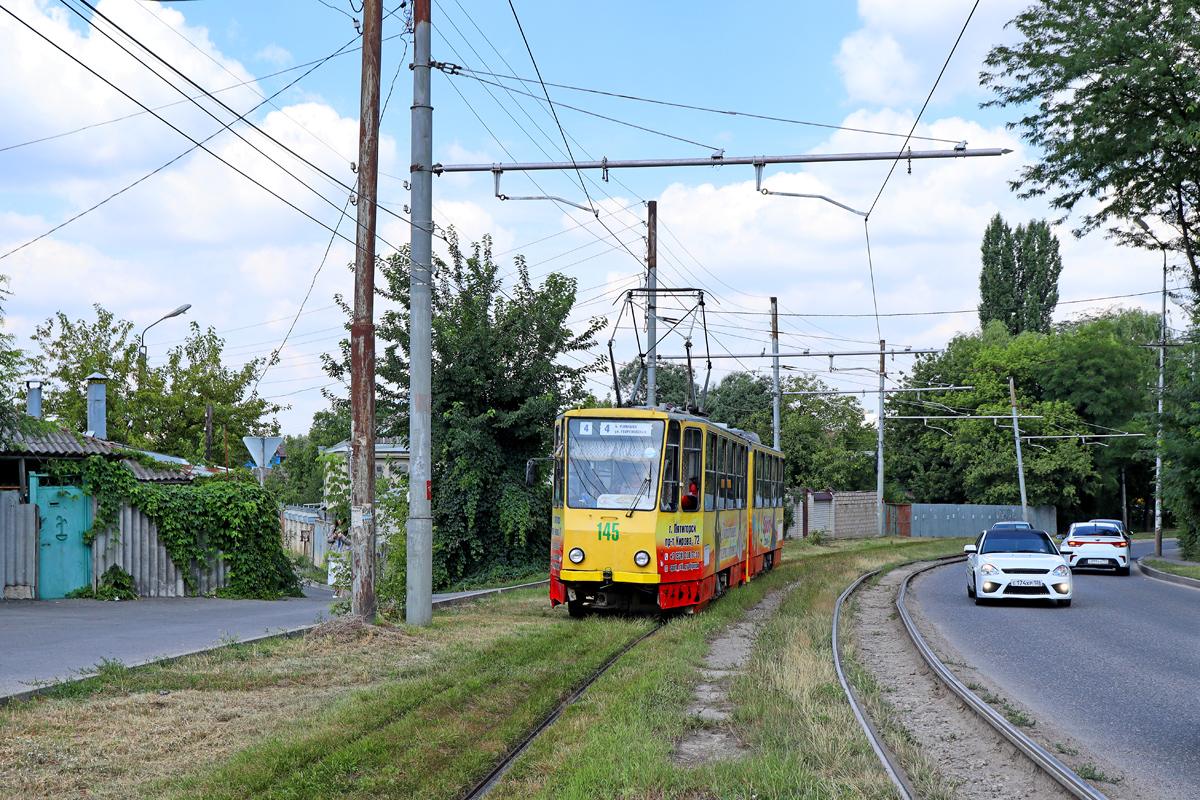 Пятигорск, Tatra KT4SU № 145 Пятигорск, Tatra KT4SU № 145