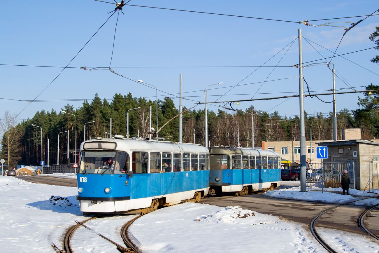 Даугавпилс, Tatra T3DC1 № 078 Даугавпилс, Tatra T3DC1 № 078