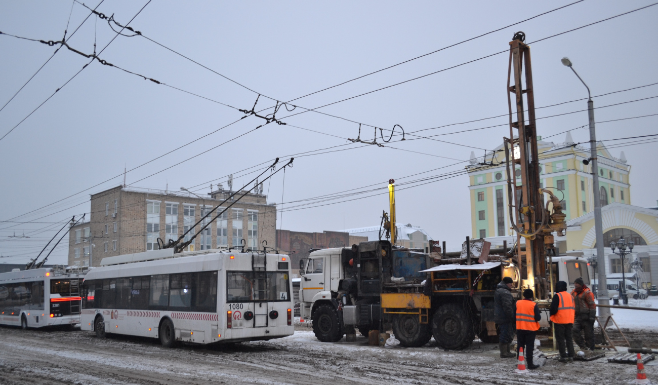 Красноярск, БКМ 321 № 1080; Красноярск — Строительство ЛРТ [2022-...]