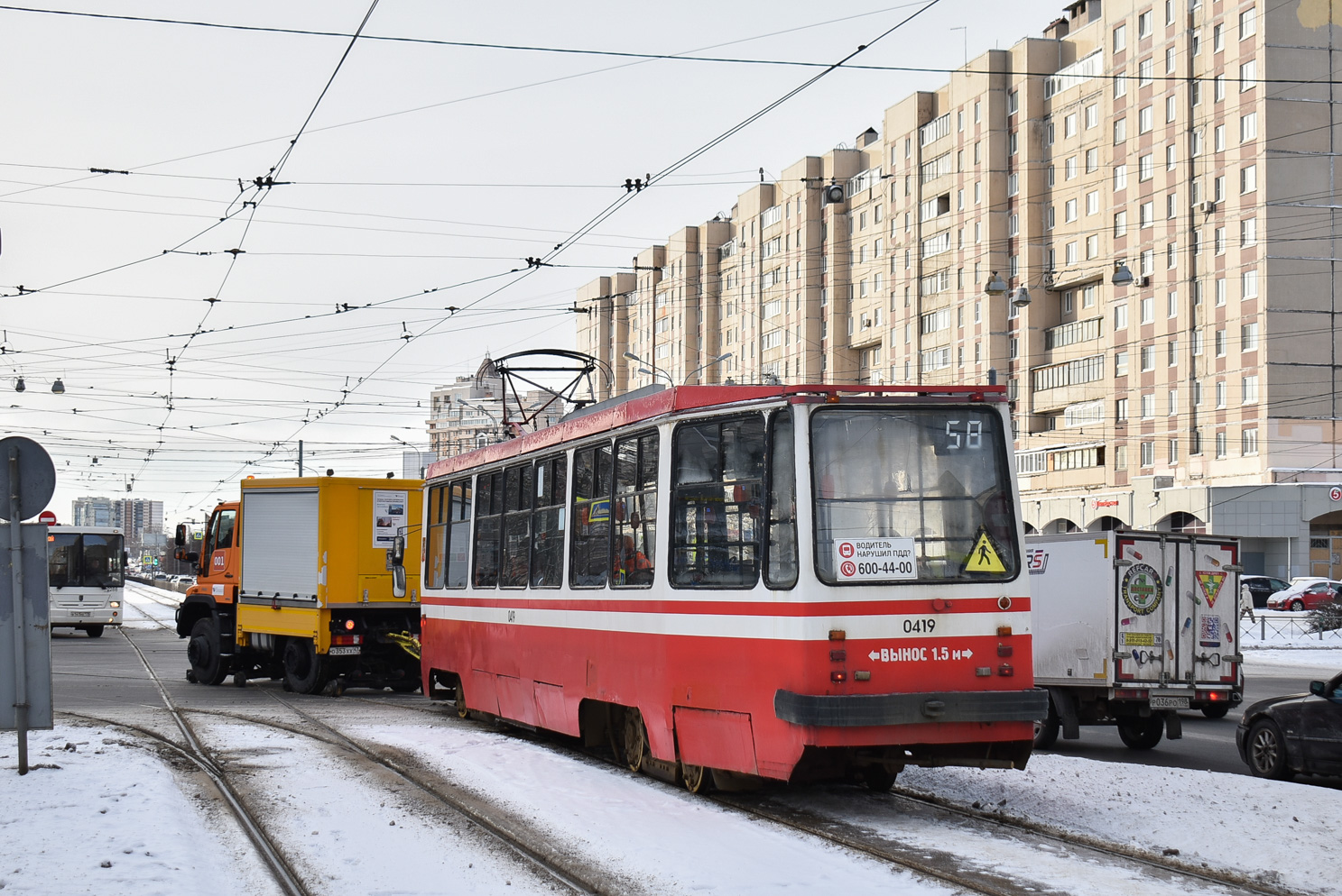 Санкт-Петербург, 71-134К (ЛМ-99К) № 0419; Санкт-Петербург — Происшествия