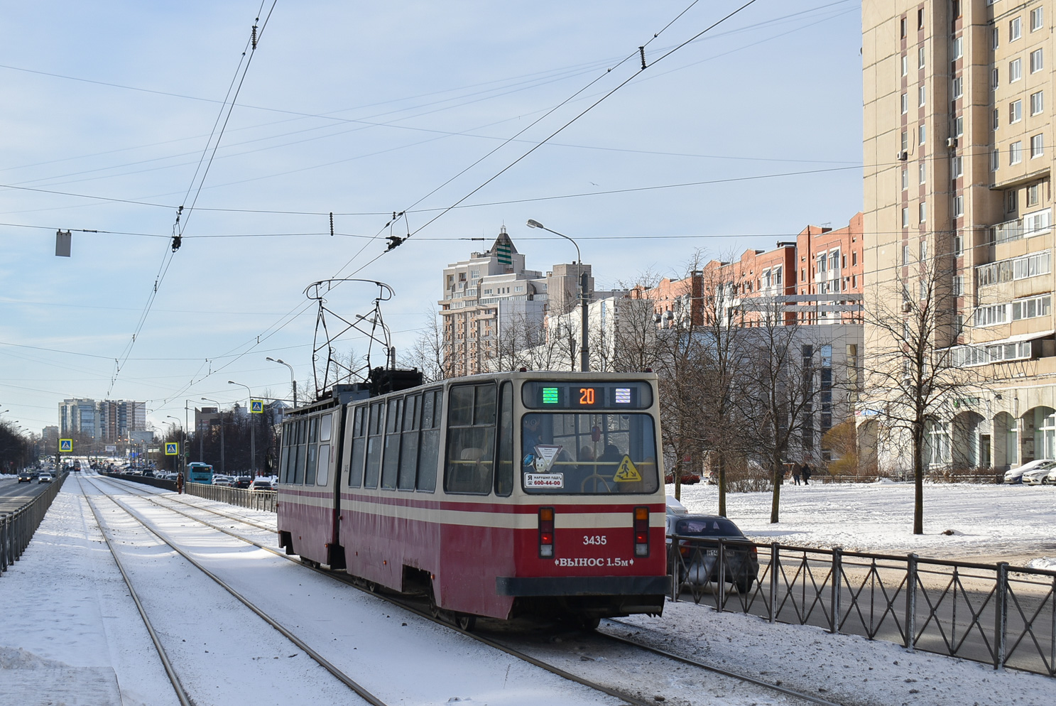 Санкт-Петербург, ЛВС-86К № 3435