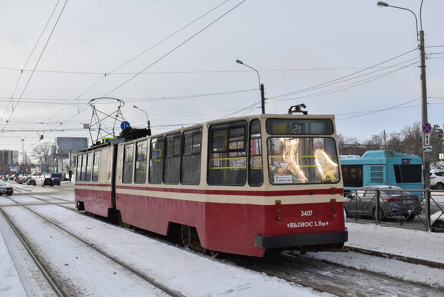 Санкт-Петербург, ЛВС-86К № 3407 Санкт-Петербург, ЛВС-86К № 3407