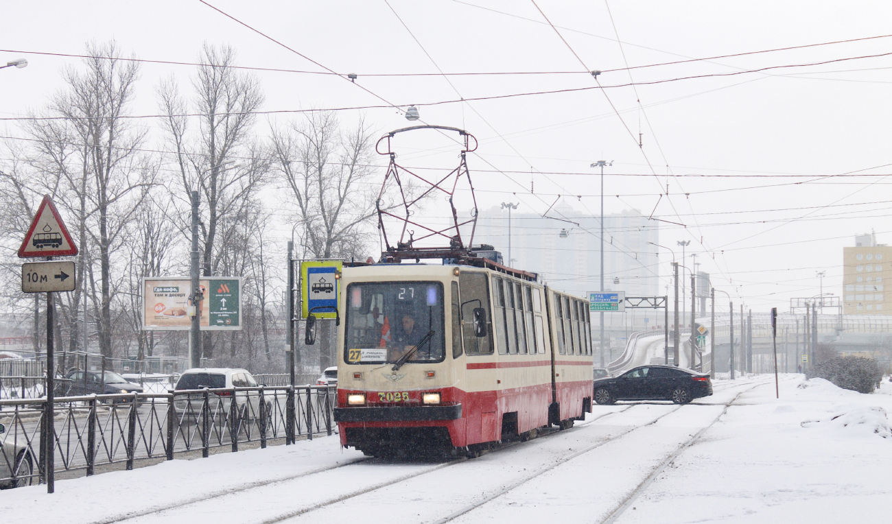 Санкт-Петербург, ЛВС-86К № 7025