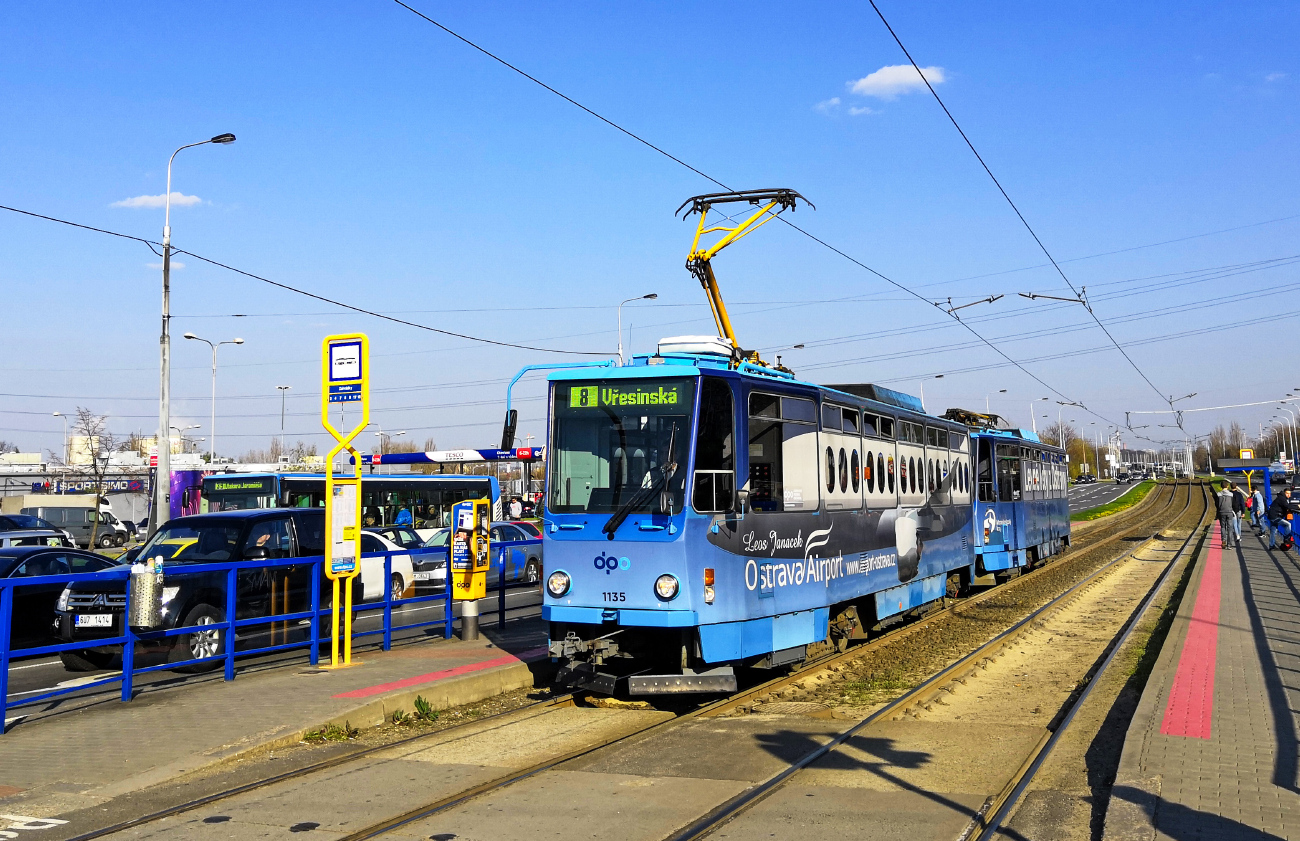 Острава, Tatra T6A5 № 1135