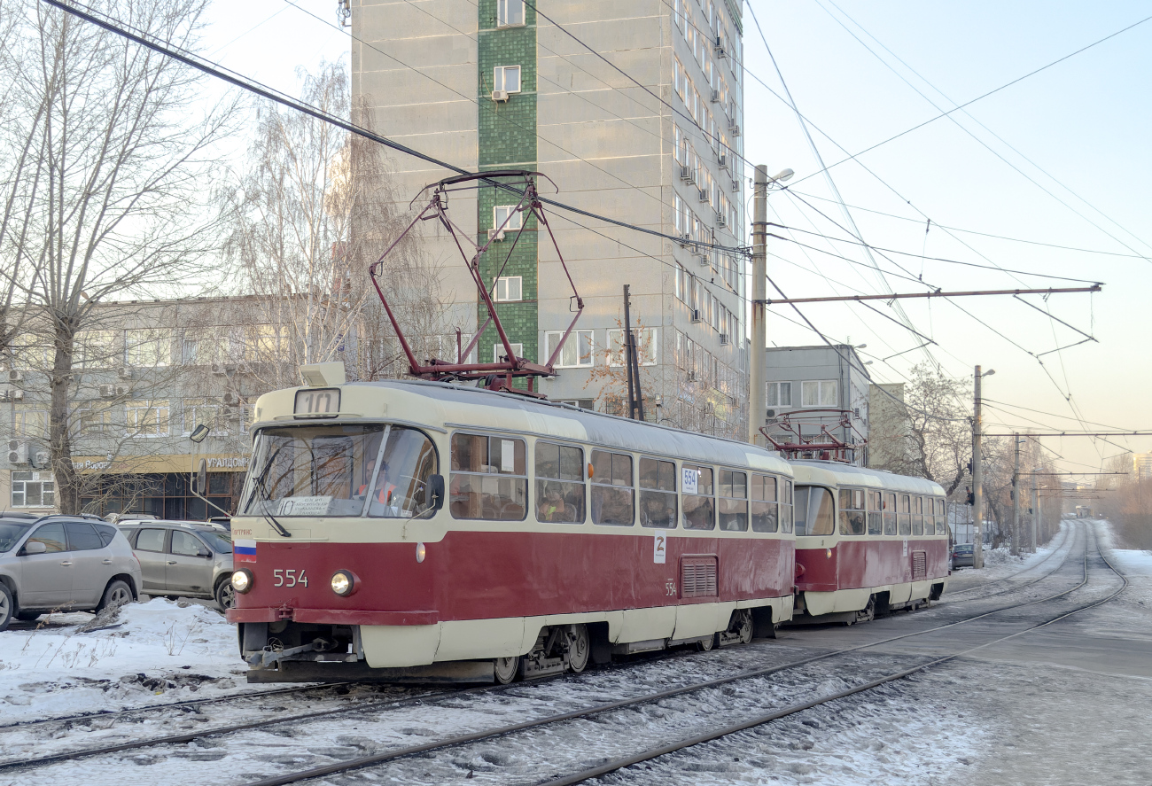 Екатеринбург, Tatra T3SU № 554