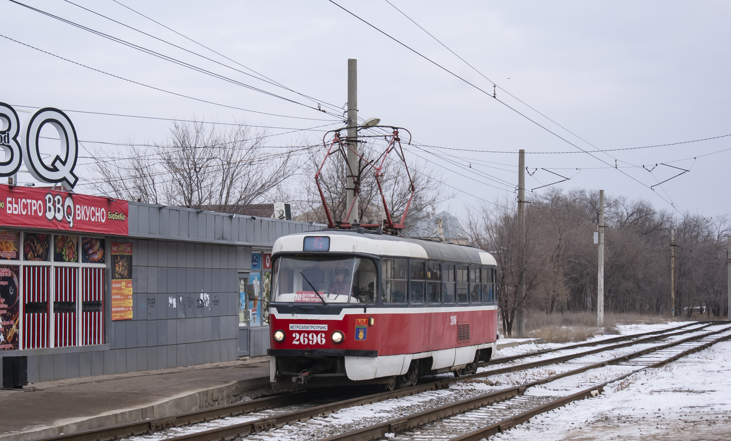 Волгоград, Tatra T3SU № 2696