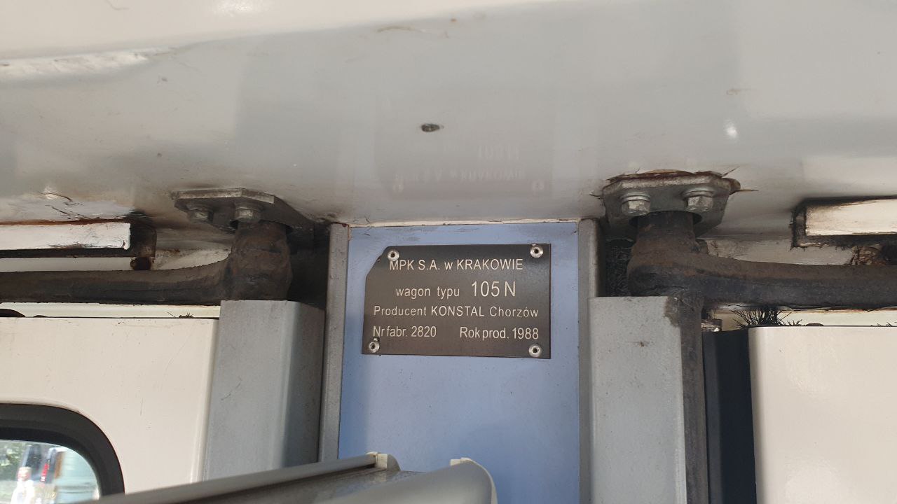 Краков, Konstal 105Na № RZ235