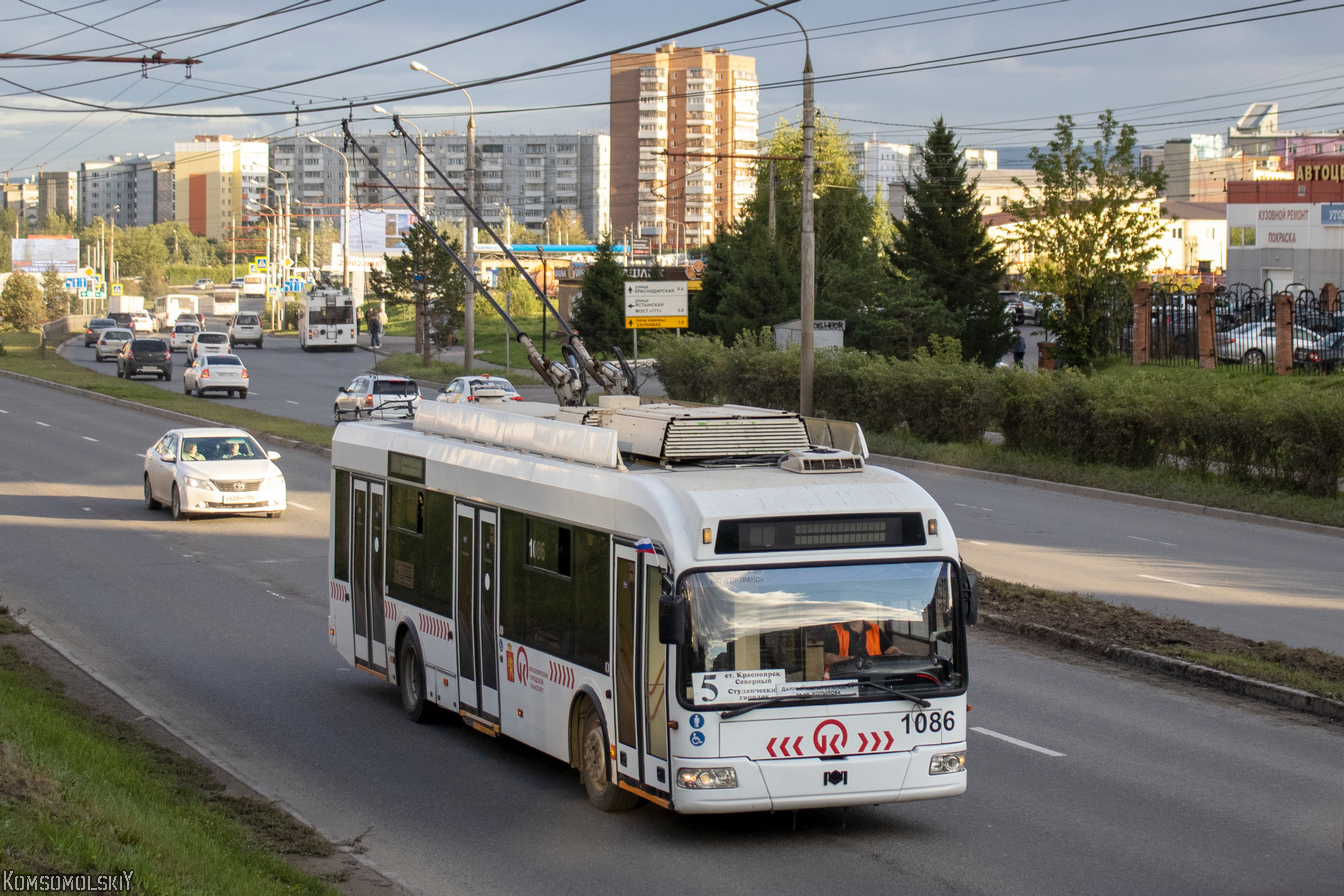 Красноярск, БКМ 321 № 1086