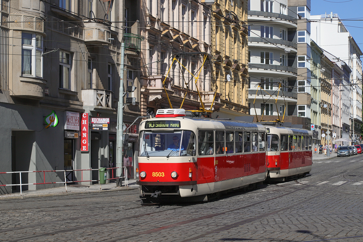 Прага, Tatra T3R.P № 8503