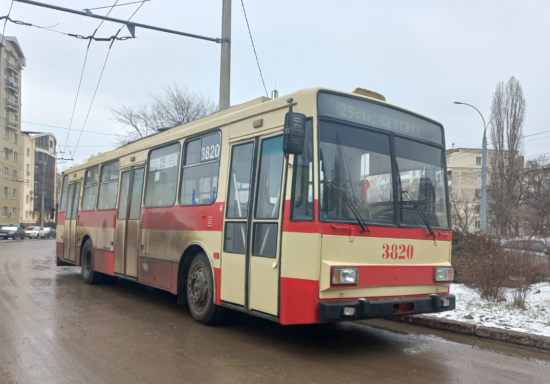 Кишинёв, Škoda 14TrDT/6M № 3820