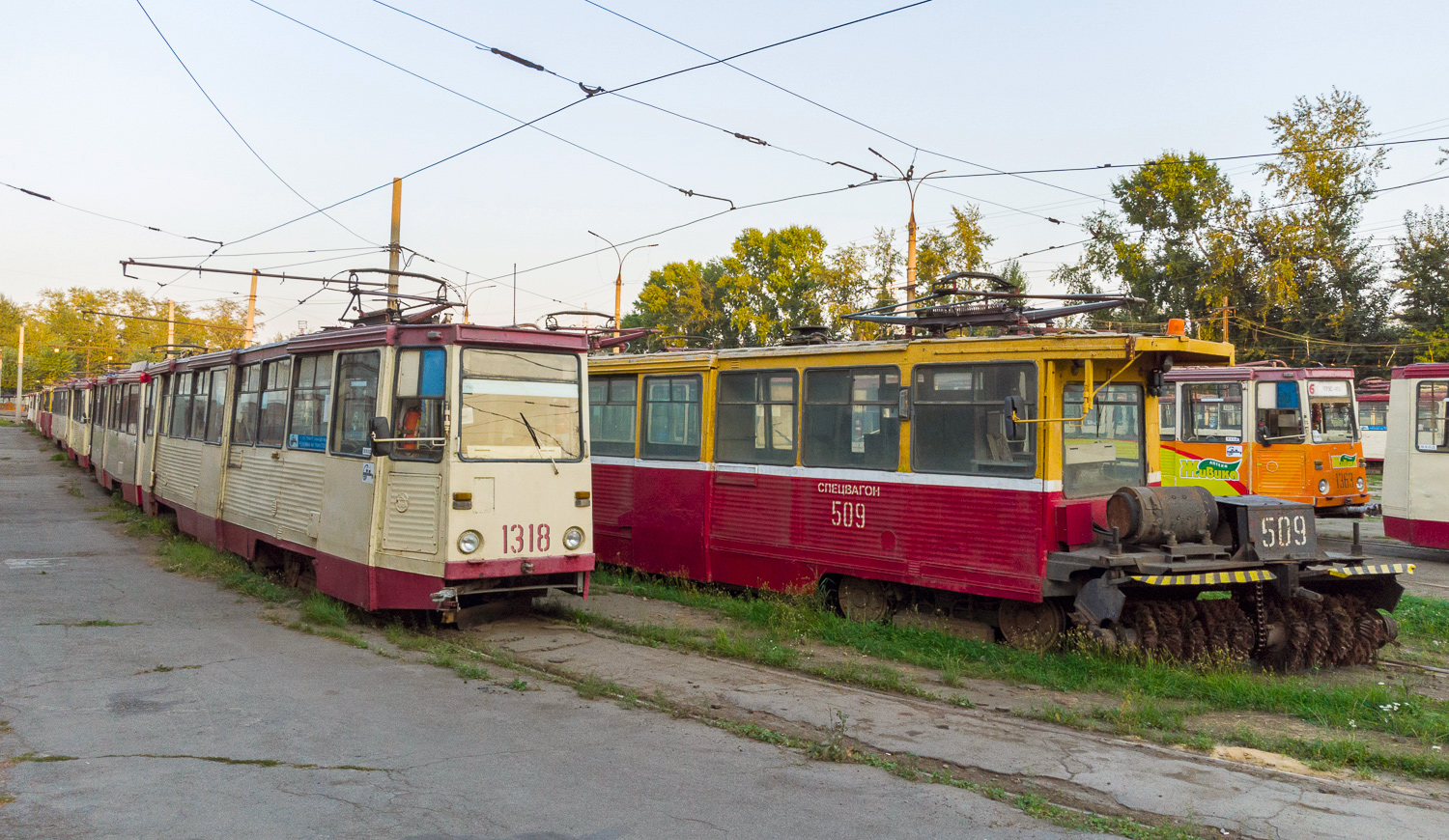 Челябинск, 71-605 (КТМ-5М3) № 1318